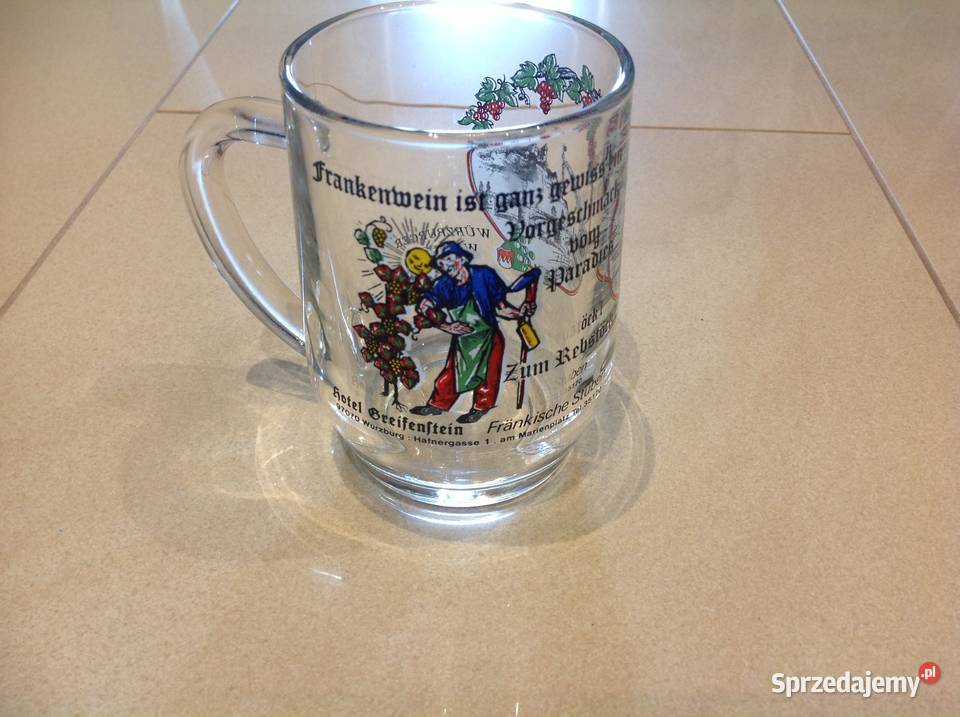 Szklanka do Wina Kubek Szklany 2 Wyposażenie wnętrz lubuskie Nowa Sól