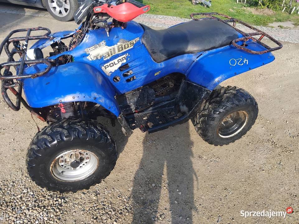 Quad Polaris Suzuki 500 wsteczny czterosuwowy Konina