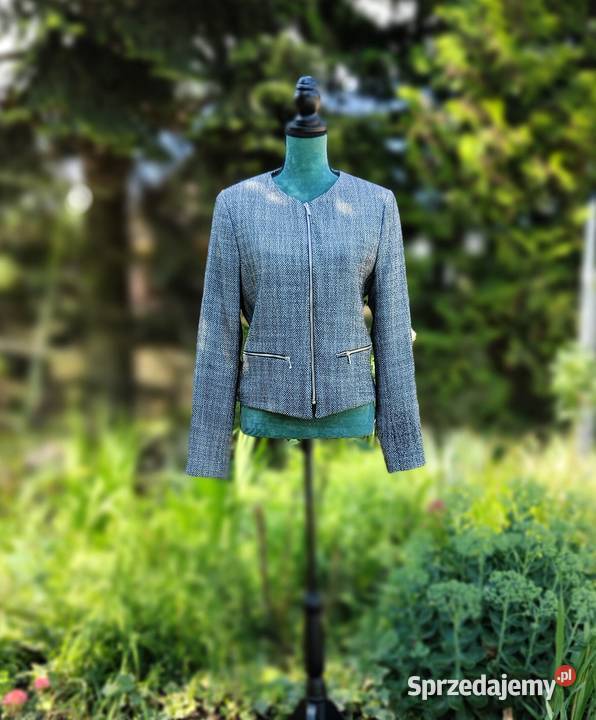 Szara marynarka Orsay 40 L żakiet kurtka blazer Szczecin