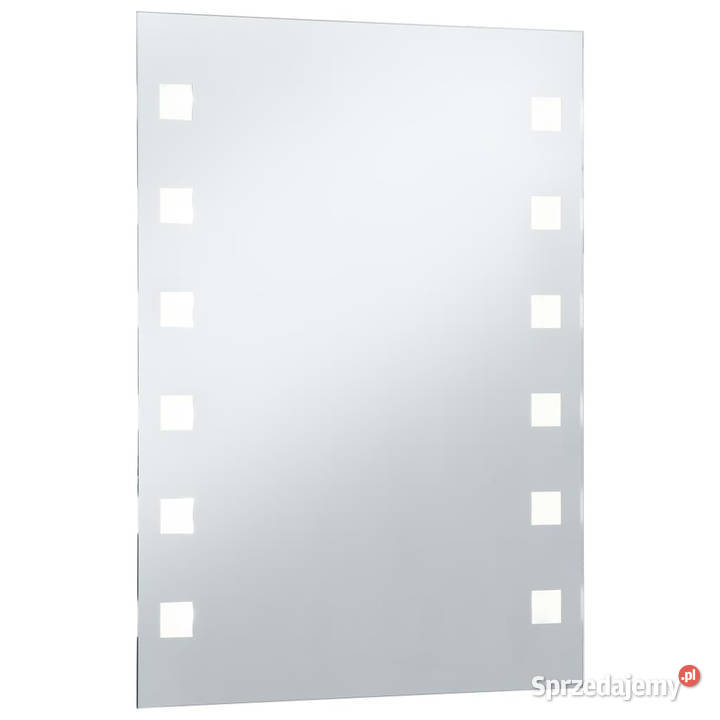 Ścienne lustro łazienkowe z LED 60 x 80 WM144700