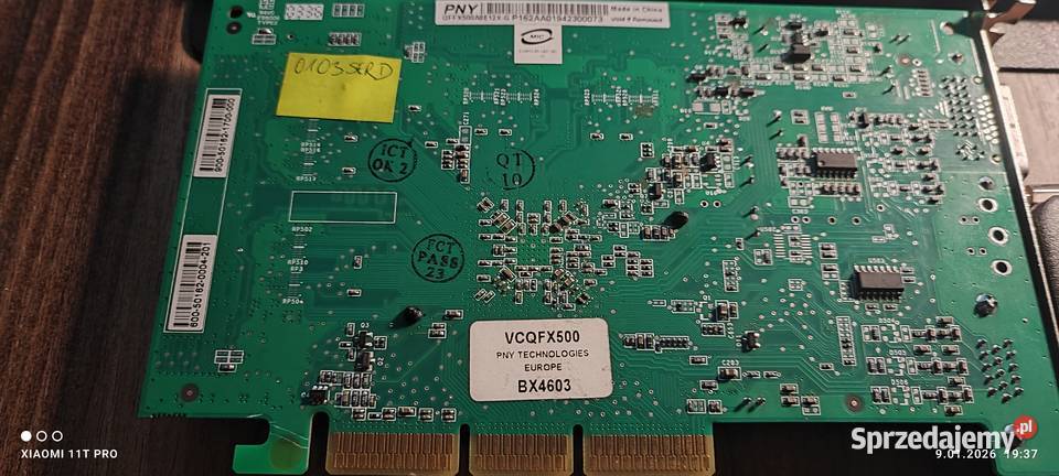 Karta graficzna PNY nVidia Quadro FX500600 128MB Chełmża sprzedam