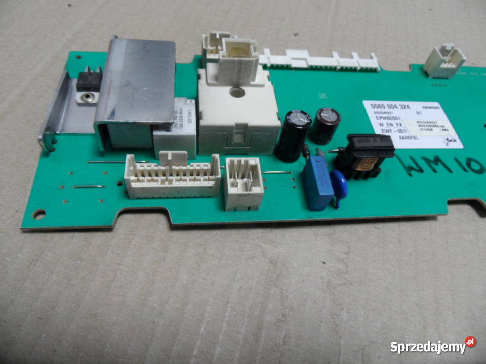 programator pralki siemens WM10A160BY Strawczyn sprzedam