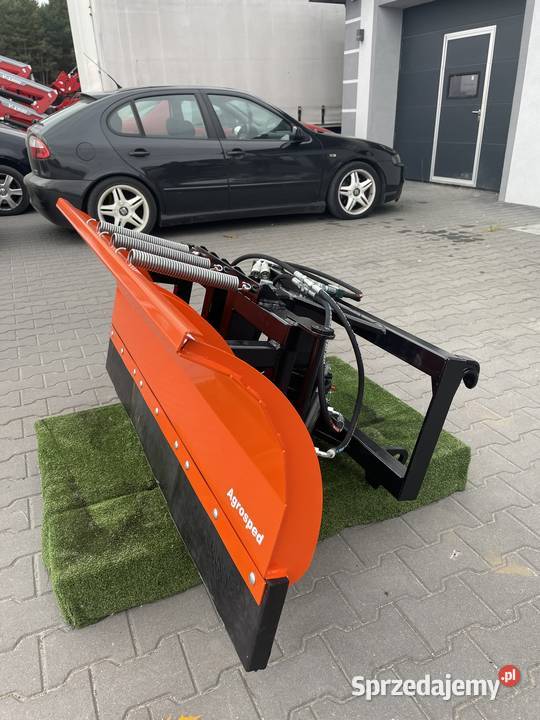 Pług do śniegu na sprężynach Agrosped euroramka Rogóźno