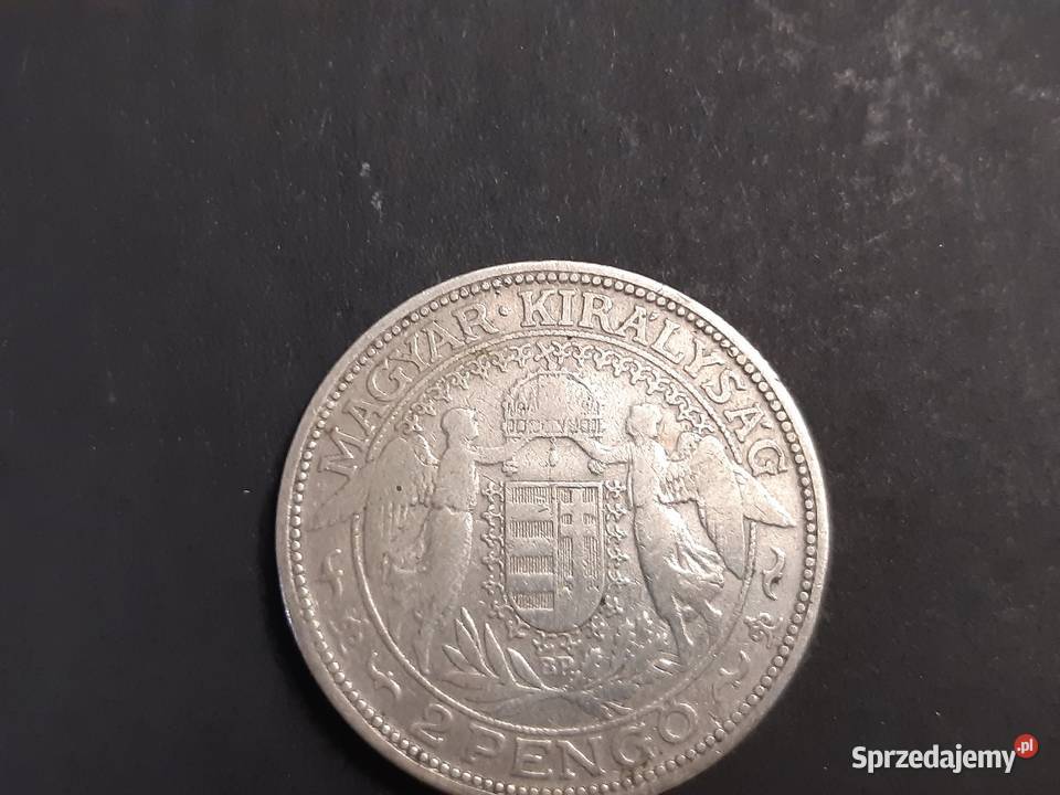 moneta srebrna Węgier z 1929r