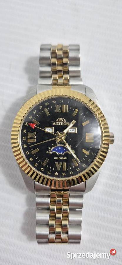 Zegarek ASTRON Moonphase Klasyczny Design Męskie sprzedam