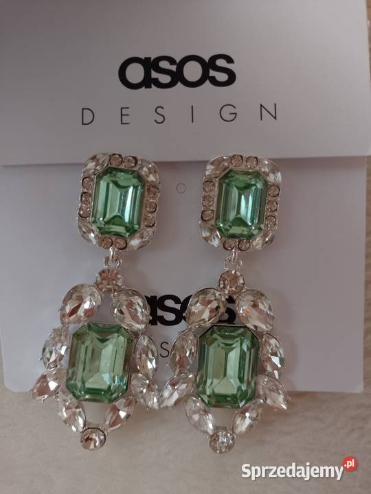 ASOS Bogato zdobione kolczyki wieczorowe z małopolskie Kraków