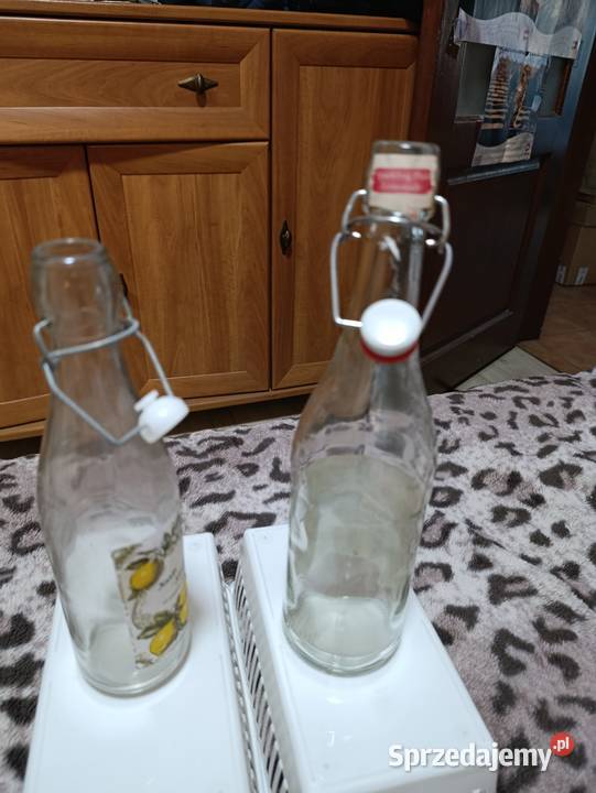 butelki ozdobne dekoracje dwie sztuki Antyki, Sztuka, Kolekcje Poznań sprzedam