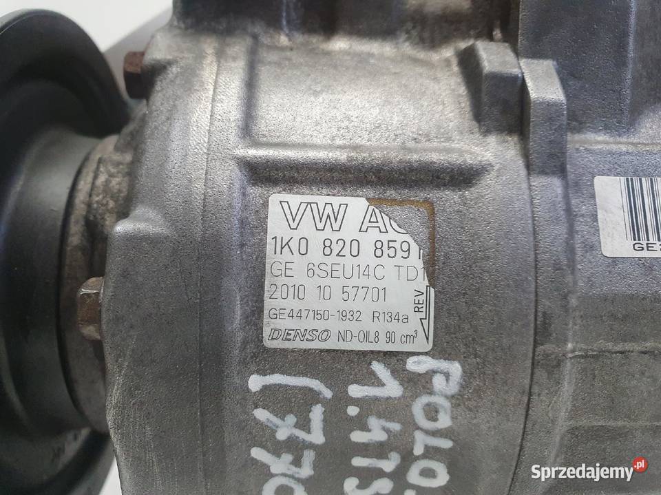 VW Polo V GTI 14 TSI SPRĘŻARKA KLIMATYZACJI