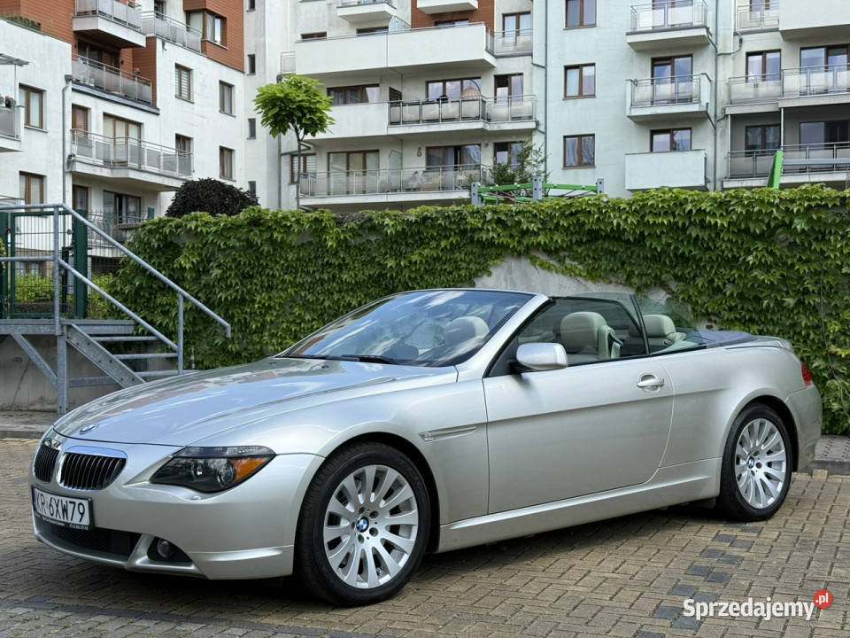 BMW 645 Niski przebieg Stan Oryg Lakier E63E64 śląskie Tarnowskie Góry
