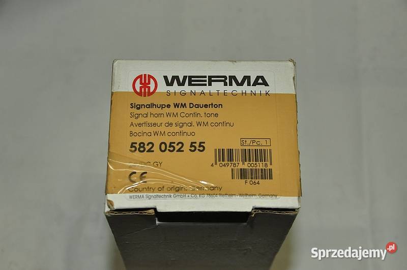 Syrena sygnalizacyjna 92 dB Werma Gorlice