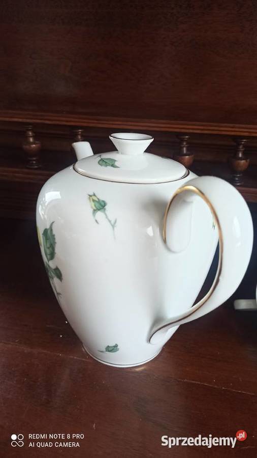 Filiżanka z talerzykiem deserowym Rosenthal Gdańsk