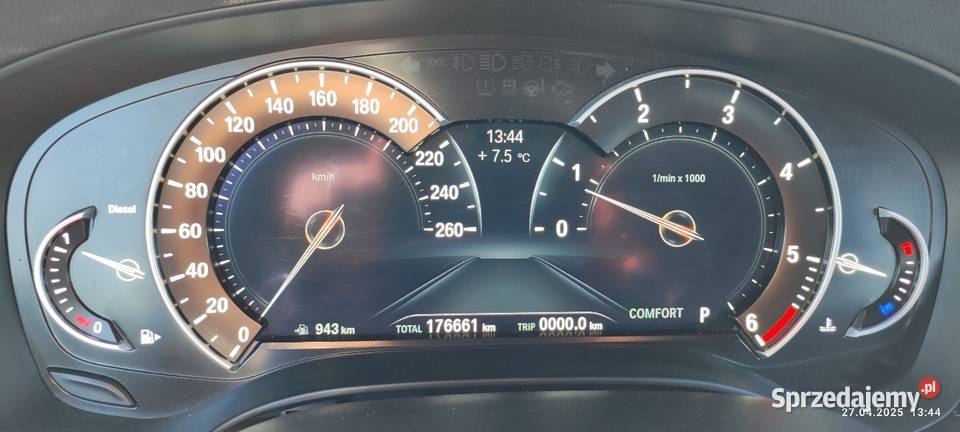 BMW 520D XDRIVE 2000cm3 warmińsko-mazurskie Pasłęk