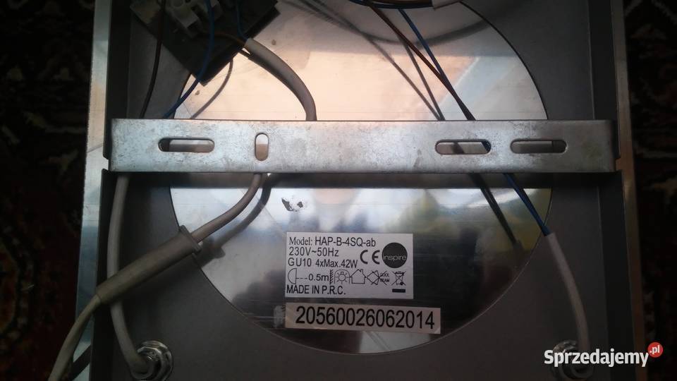 Kinkiet ścienny sufitowy poczwórny Wysyłka Lampy Białystok