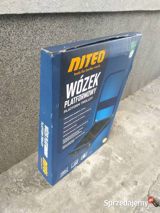 NAJTANIEJ Wózek Platformowy Transportowy Skrętny Pozostałe śląskie Zabrze