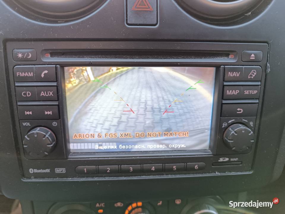 Nissan Qashqai2 kamera cofania Qashqai+2 Legnica