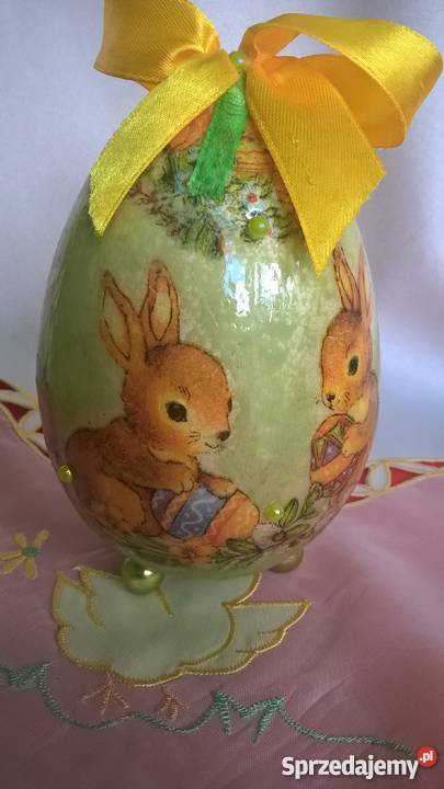 jajko pisanka steoik wielkanoc 12 hand made wielokolorowy Sierpc