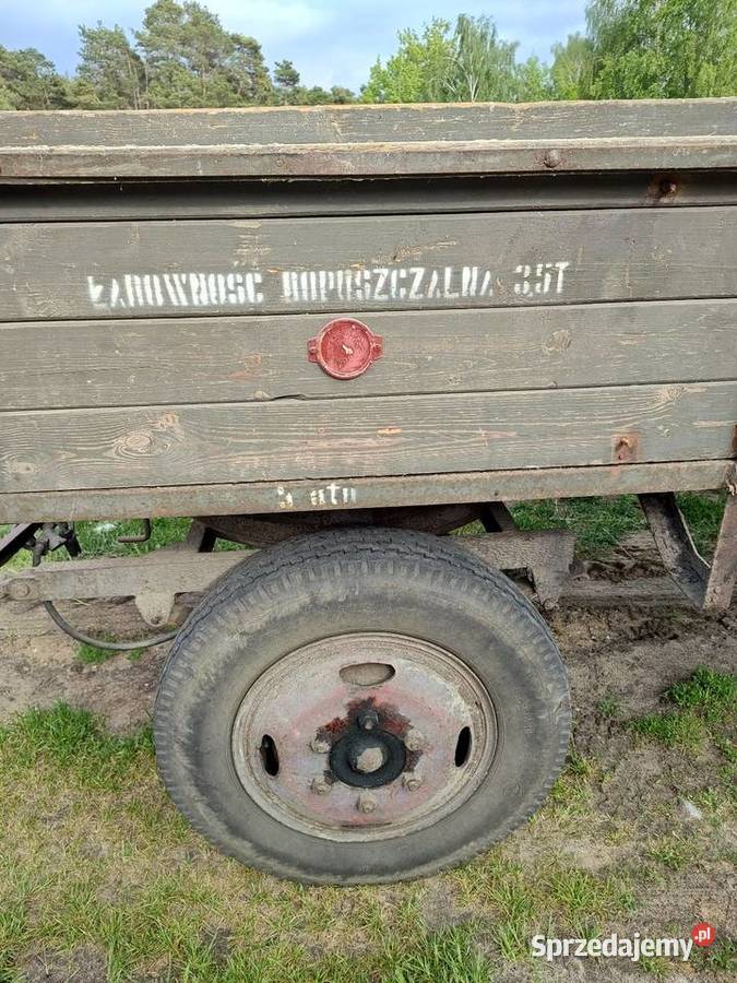 Przyczepa d44b w oryginale super stan Łowicz