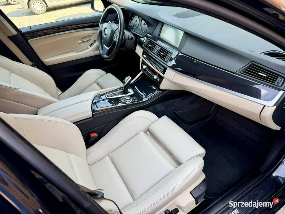 BMW 520 20d 184 Full Opłacona Super Stan F10 wielofunkcyjna kierownica