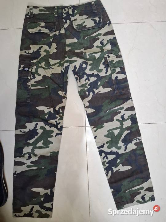 Bojówki cargo Dickies Ripstop Woodland Camo Kraków