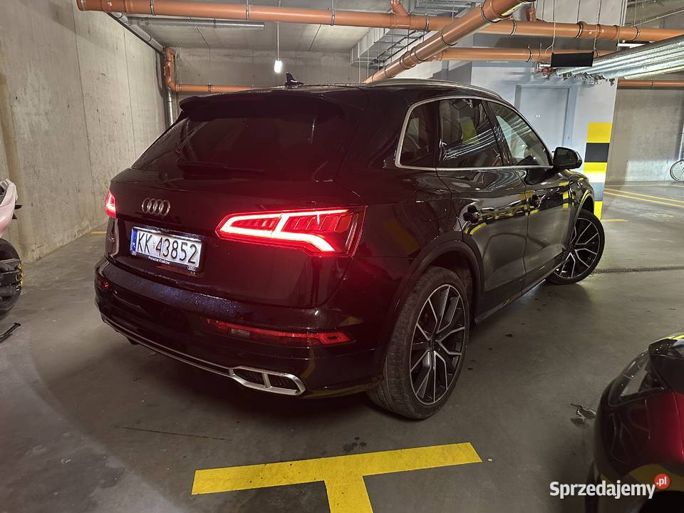 Audi SQ5 2019 30 v6 tfsi panorama matrixy wielofunkcyjna kierownica Kraków