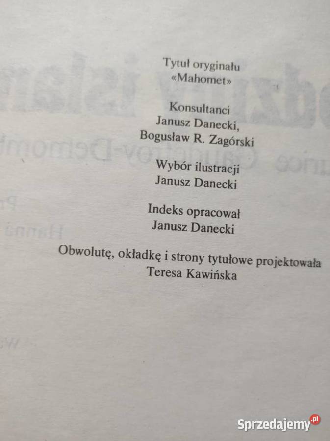 Narodziny islamu Maurice GaudefroyDemombynes Kielce