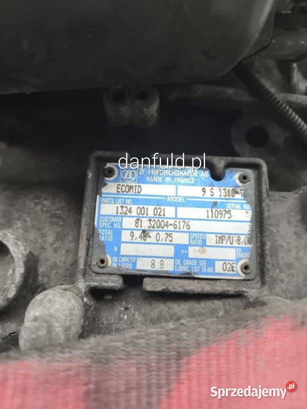Skrzynia biegów MAN ZF Ecomid 9S1310TO łódzkie Łódź