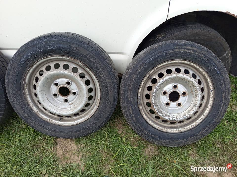 Koła VW Transporter T5 T6 5x120 z oponami Samochodowe Ostróda
