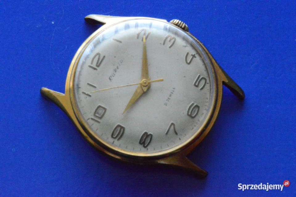 ANTYK I UNIKAT ZŁOTA RAKETA 21 JEWELS WERSJA Zawiercie