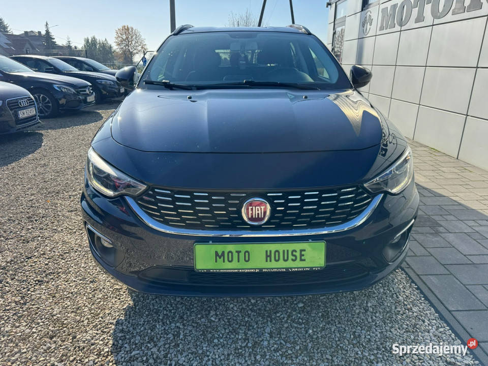 Fiat Tipo tjet Lounge aktywny tempomat kamera II niebieski Chełm Śląski sprzedam