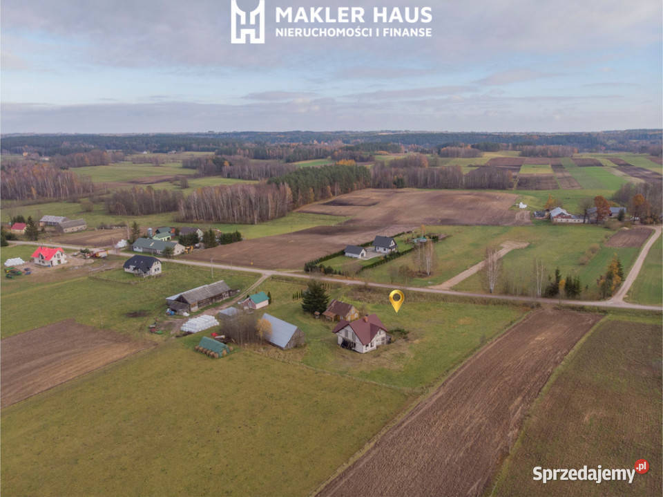 Siedlisko z rozpoczętą budową domuPrzejma Wysoka garaż Przejma Wysoka