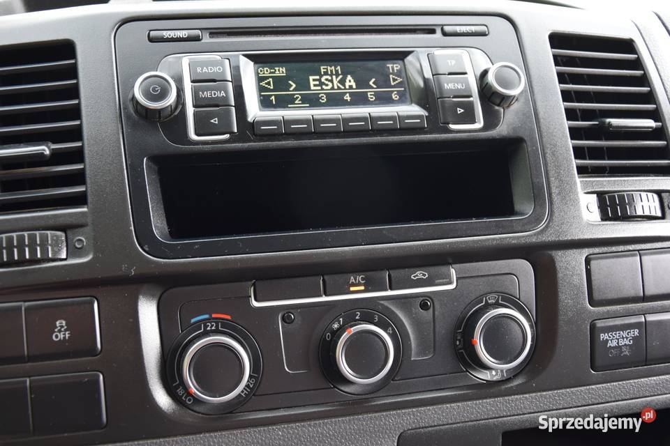 Volkswagen Transporter 20 TDI 140 SALON Super Rok produkcji 2012 lubuskie Zielona Góra