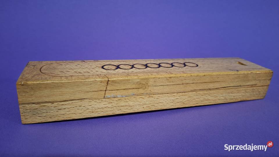 PIÓRNIK DREWNIANY rozkładany vintage PRL używany Kraków