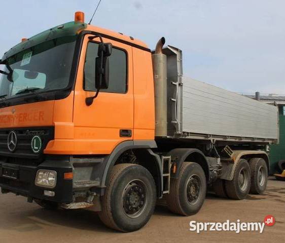 Wywrotka 8x4 3 stronna Mercedes nie Warszawa