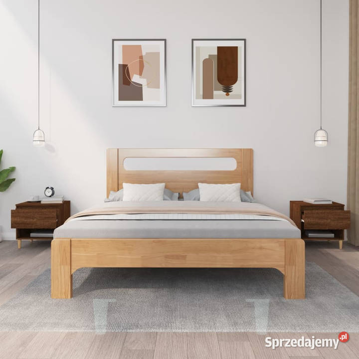 Szafki nocne 2 brązowy dąb 50x46x50 WM819547 Warszawa