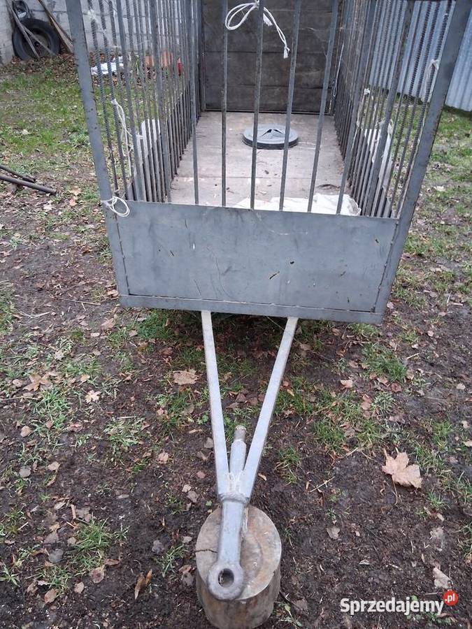 Wózek zwierząt przyczepa dwukólka lubelskie Puławy sprzedam