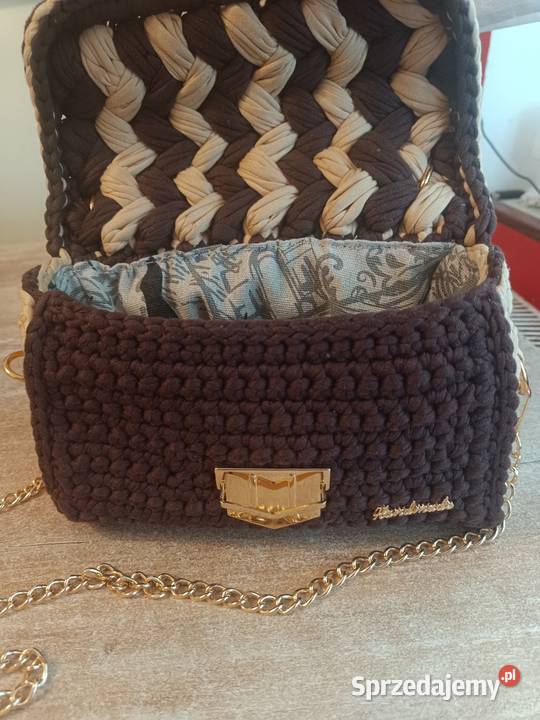 Torebka ręcznie robiona Na ramię  Moda i Styl Lipno sprzedam