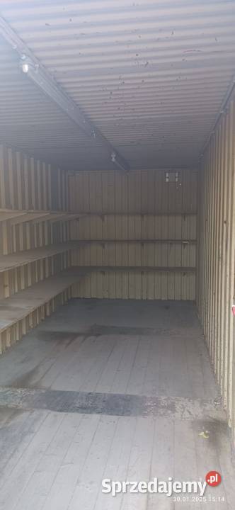 Kontener magazynowy el6m Warszawa