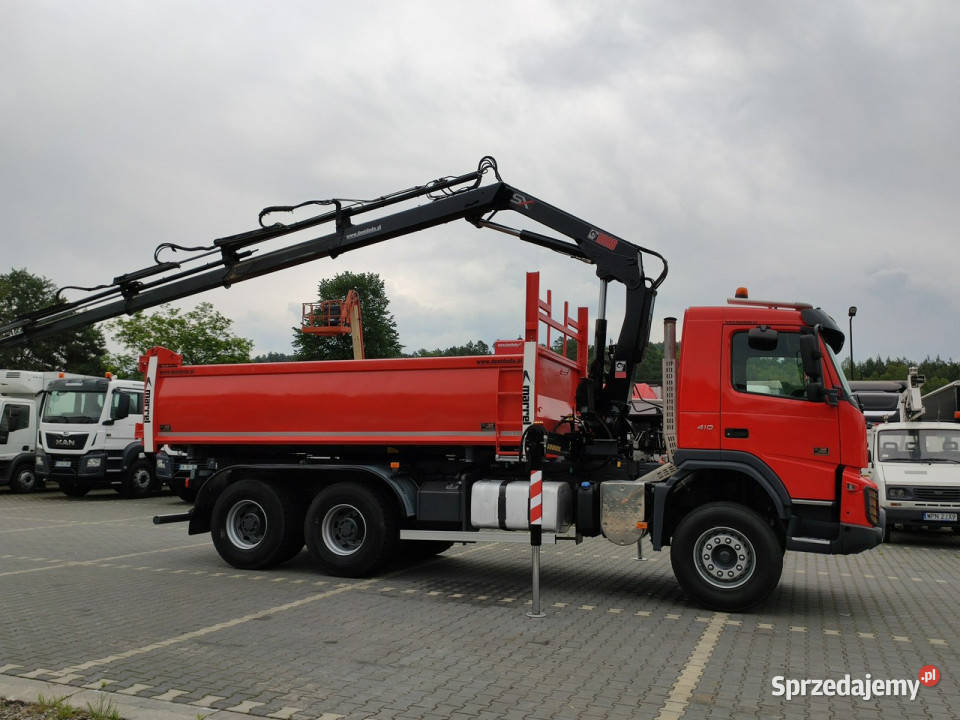Volvo FMX 410 6x4 13L HDS Radiowy Hydroburta Widełki