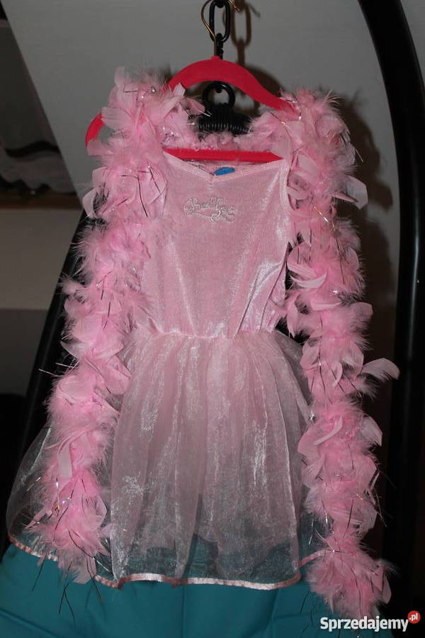 Kostium Strój karnawałowy Baletnica Księżniczka różowy Bartoszyce