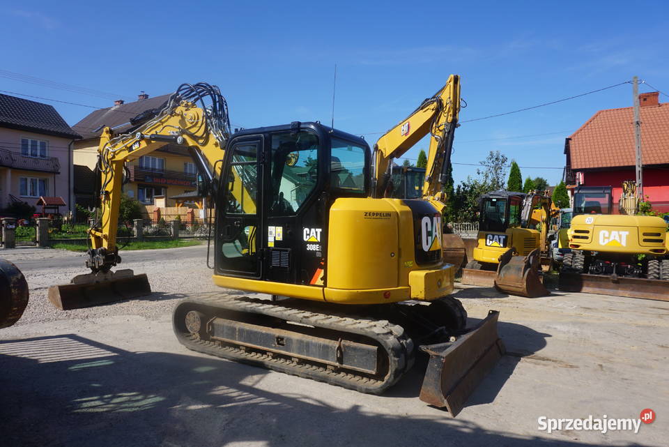 Minikoparka CAT 308 E 2CR 2018 Koparki Jeziorko sprzedam