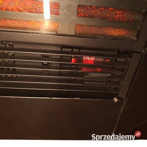 Kominek elektryczny Klarstein czarny 1800 W Kominki elektryczne Częstochowa