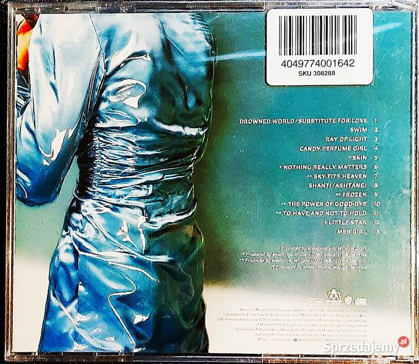 Wspaniały Album Cd Madonna Ray Of Light Cd Nowa Warszawa