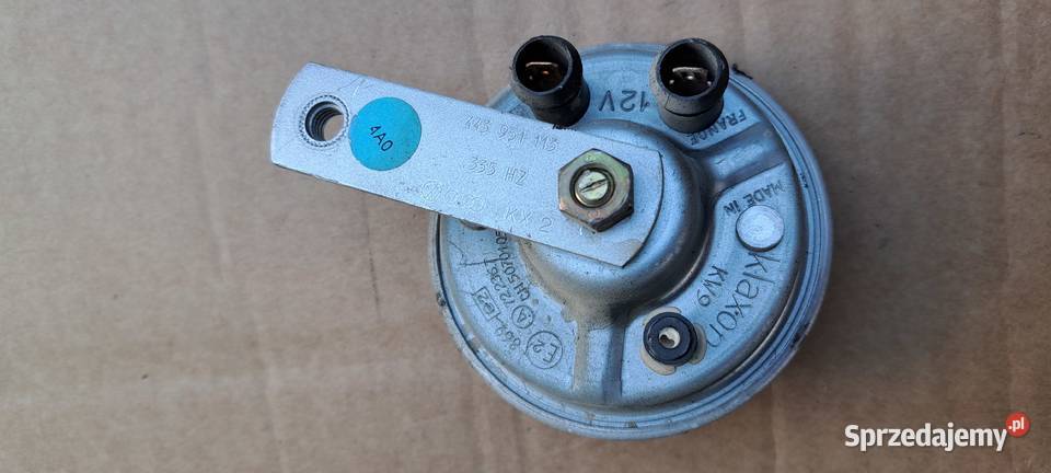 Klakson syrena alarmu Audi 80 B4 443951113 pomorskie