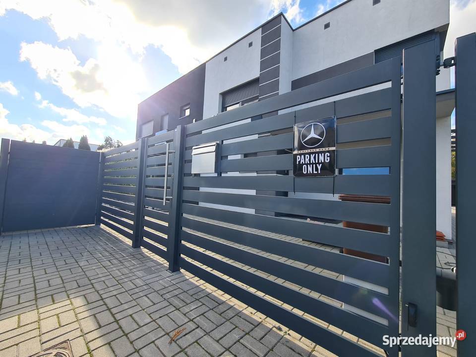Przęsło h17m nowoczesne ogrodzenia bramy przęsła Konin