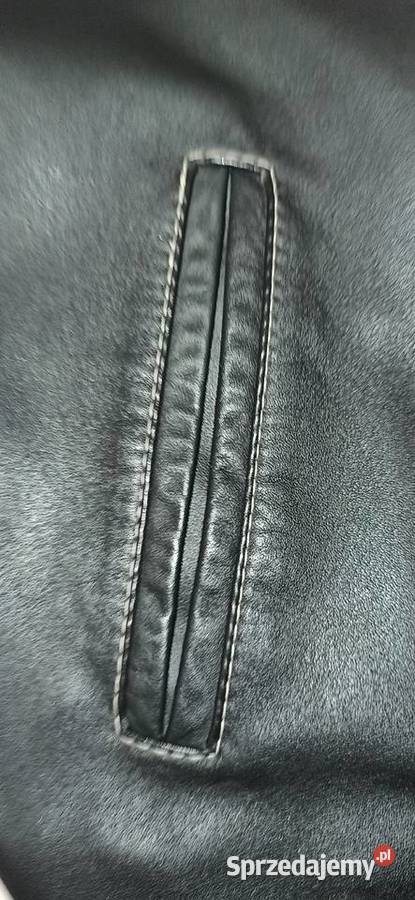 Kurtka skórzana czarna podkarpackie Krosno