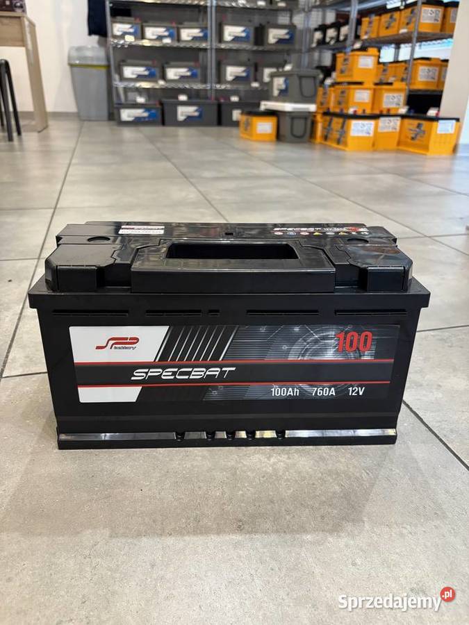 Akumulator SPECBAT 100Ah 800A EN PRAWY PLUS