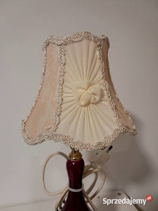 Lampa na mosiężnej podstawie Nowy Dwór Gdański