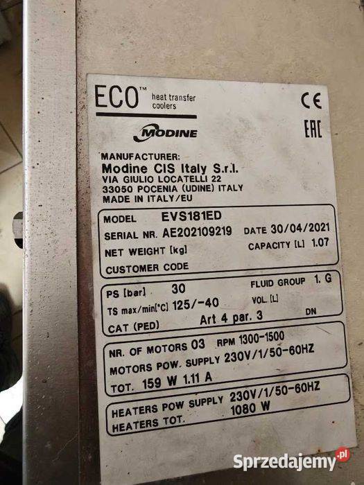 Kompletny zestaw komory chłodniczej do 120m3 Góra