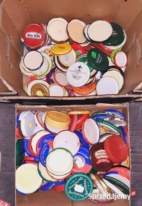 Słoiki z zakrętkami różne pojemności Nałęczów sprzedam