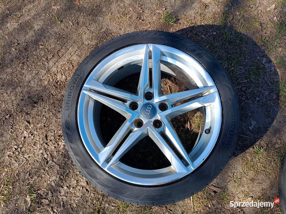 Koła Audi A4 5x112 R18 opony letnie Ostrołęka